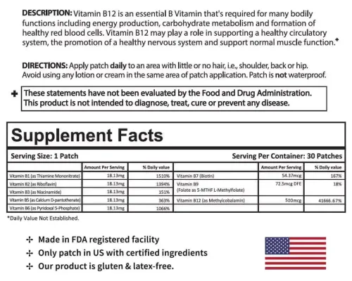 VitaminB12 Ingredients