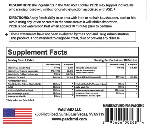 Mito Cocktail Patch - Image 2