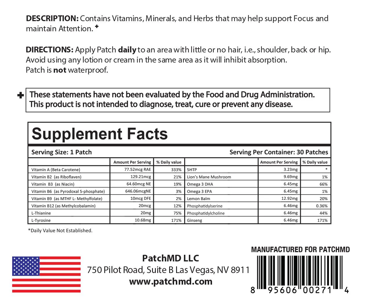 Dopamine Support Patch - Image 2